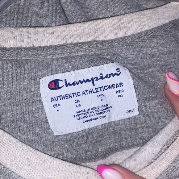 champion grey crewneck - Picture 5 of 5